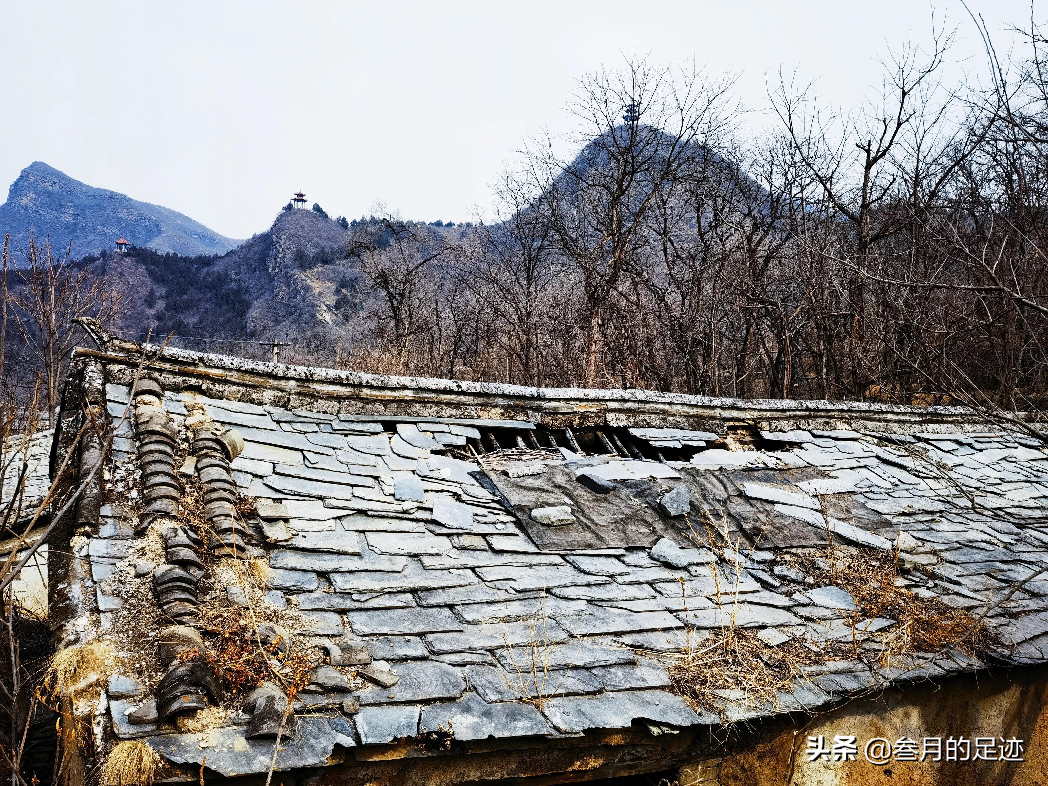 北京房山大山深处的古村落,房山区废弃古村