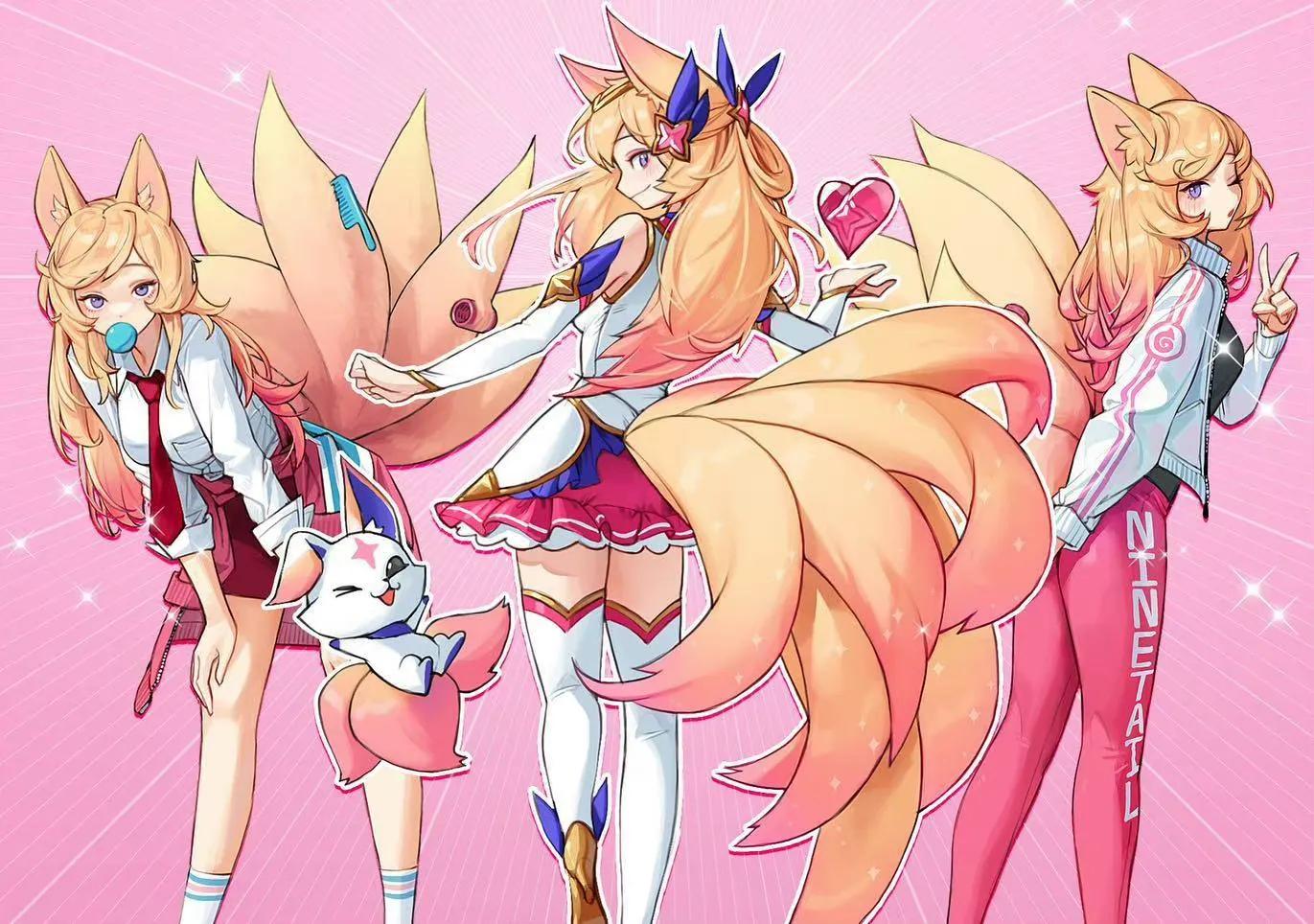 阿狸灵魂莲华对比星之守护者,阿狸星之守护者和灵魂莲华哪个好