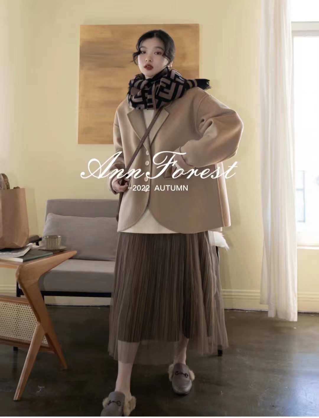 西装长裙搭配西装外套,西装外套配连衣裙气质高级感