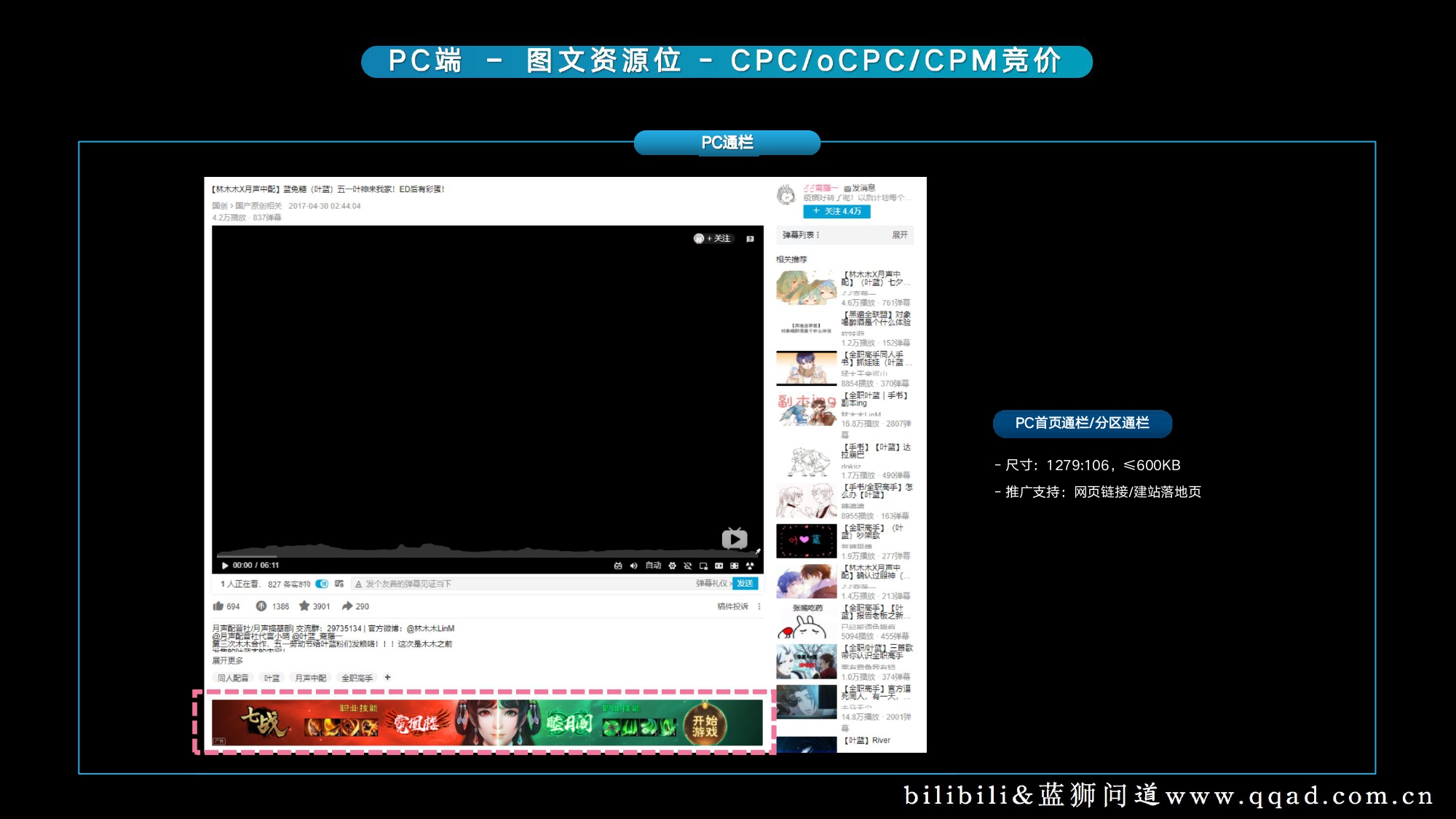 哔哩哔哩广告投放成功案例,互联网信息流广告代理商