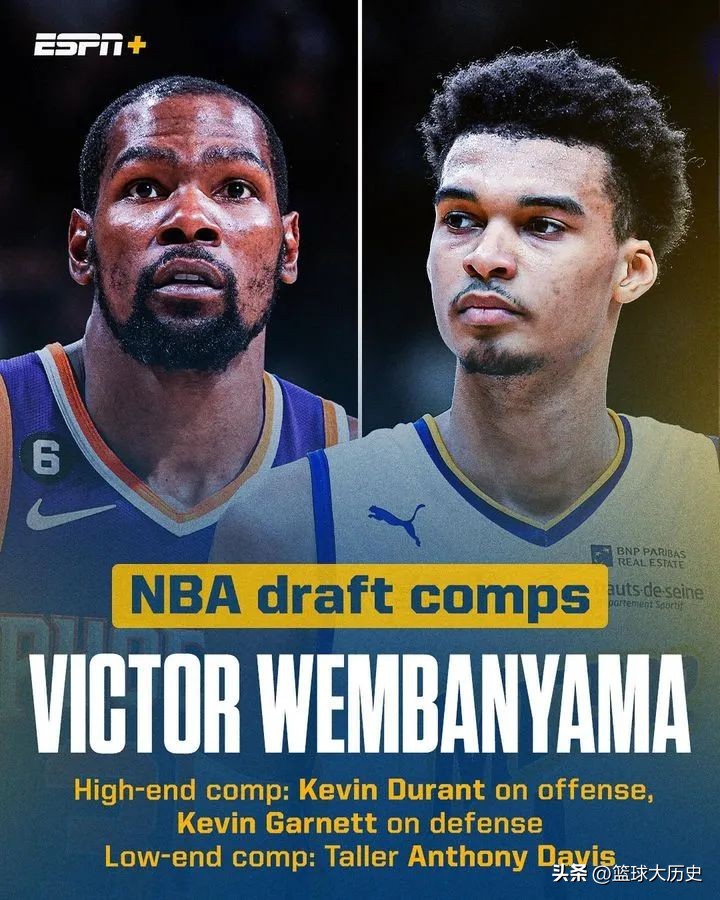 nba状元签2023文班亚马身高,湖人vs马刺浓眉隔扣文班亚马