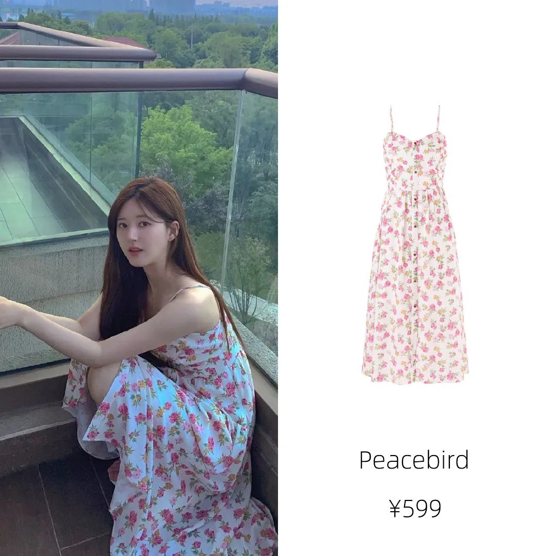夏日穿搭明星同款,女明星夏季平价同款私服