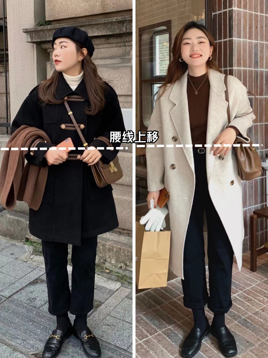 这个130斤的微胖女生也太会穿了吧!显瘦时髦,说只有100斤我也信