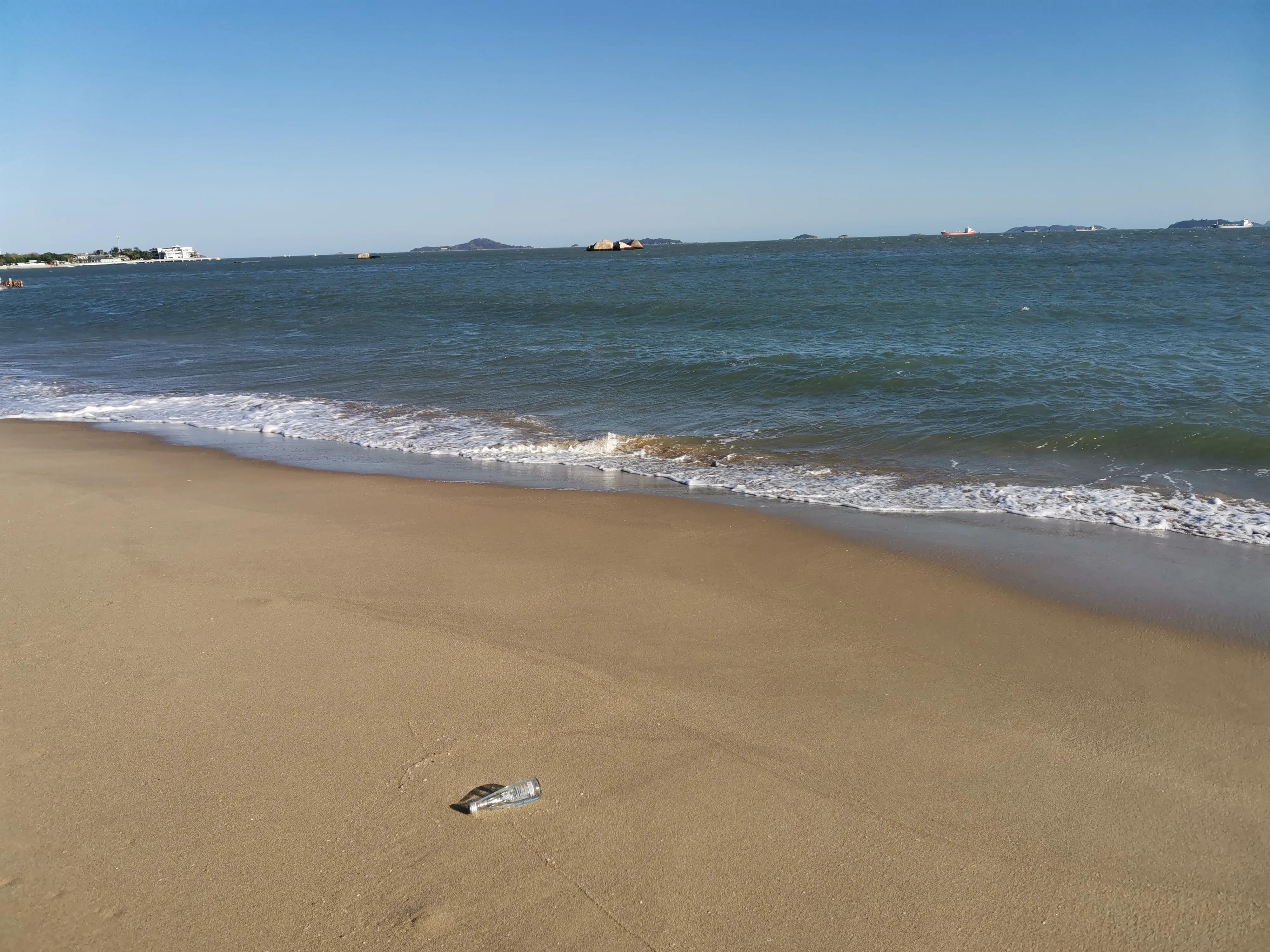 厦门的蓝天白云大海,厦门的海厦门的天空