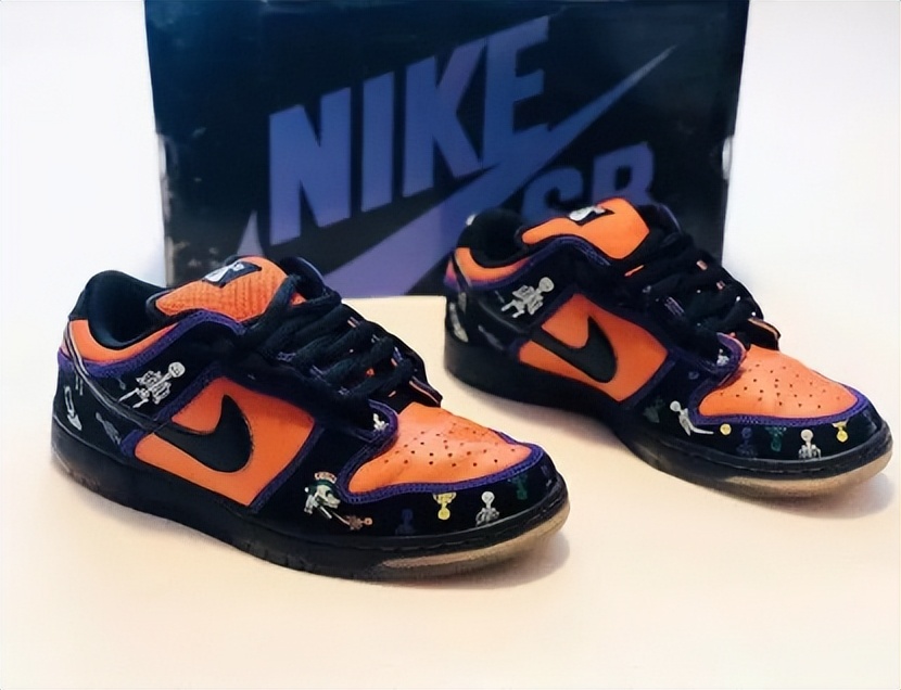 dunksbnike细节,dunksb万圣节恶作剧之夜