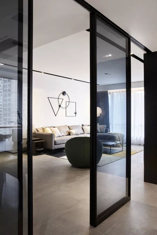 极简推拉门有图,复古极窄推拉门图片