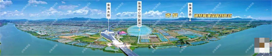 珠海鹤洲枢纽最新规划公示,珠海中心站鹤洲枢纽及周边片区
