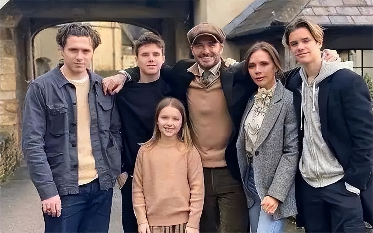 贝克汉姆的小女儿现状,贝克汉姆四个孩子现状