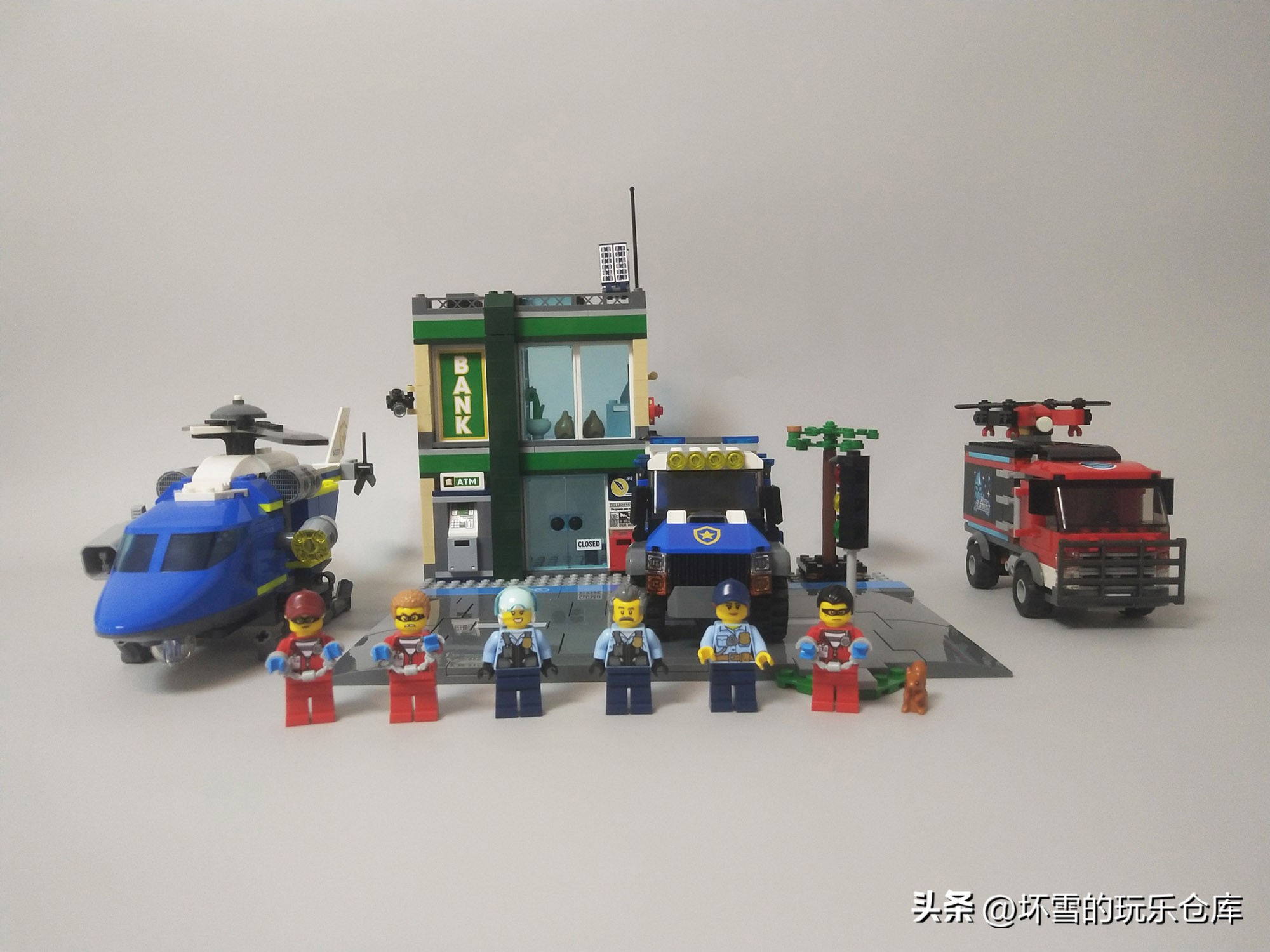 乐高城市系列乐高警察抓小偷,乐高城市组警察系列乐高视频