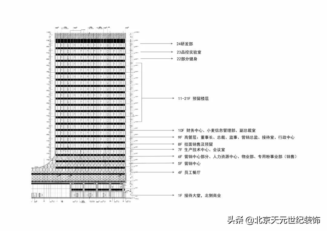 秦淮专业办公空间装饰设计案例,五华区写字楼装修设计案例