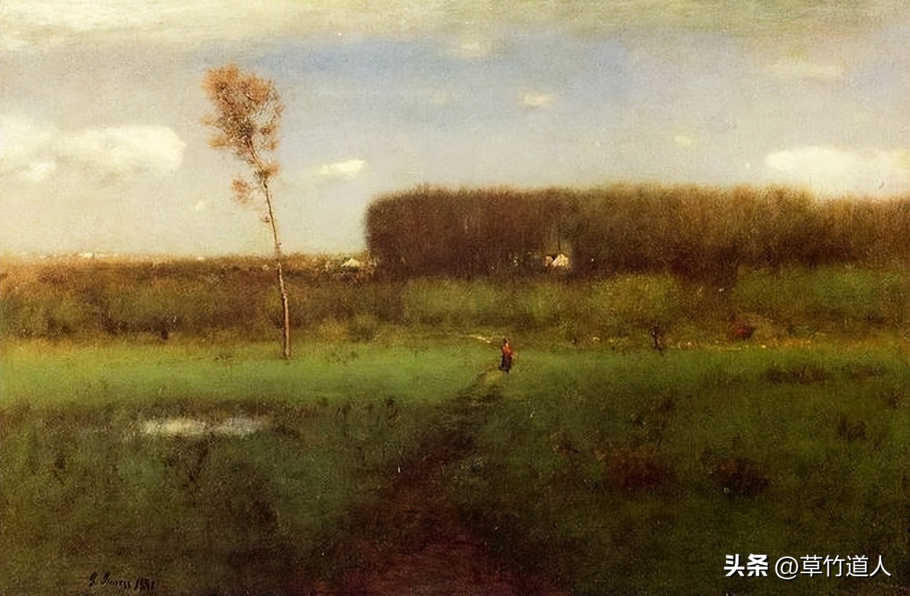 风景园林美学思想,风景视角创意绘画