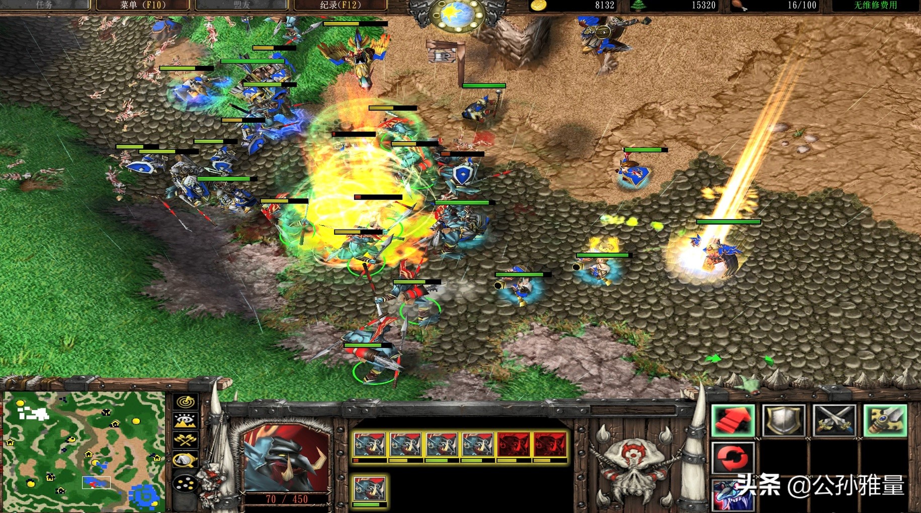 魔兽争霸3令人发狂的人机地图,令人发狂的电脑人族100人口怎么打