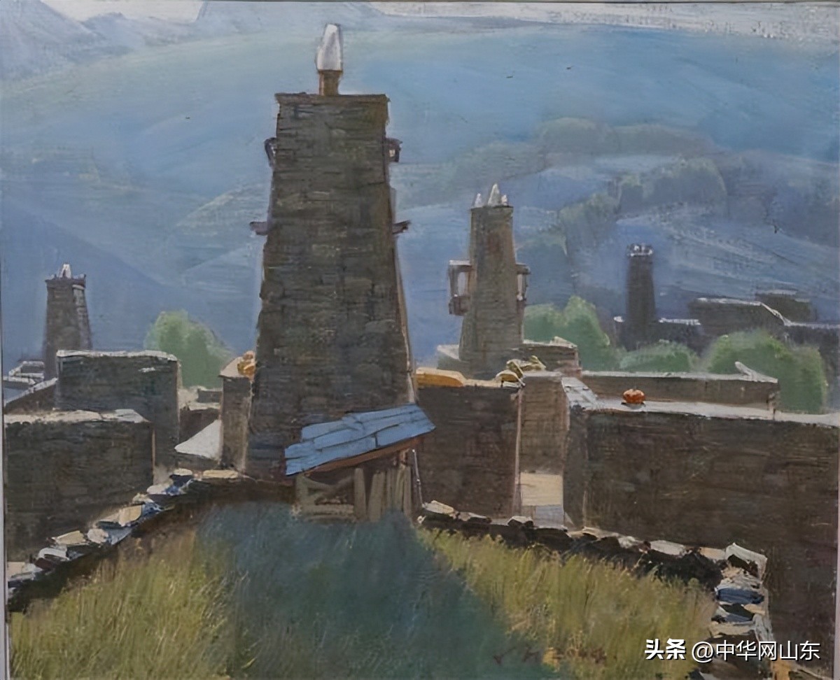 王嘉陵油画欣赏,王嘉陵油画回顾展