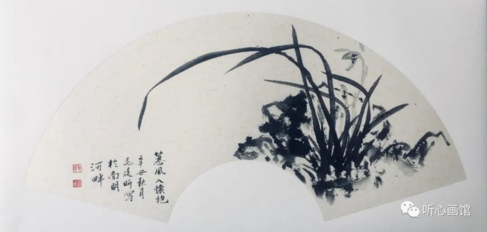 国画工笔画兰花作品欣赏,国画大师霍春阳兰花作品欣赏