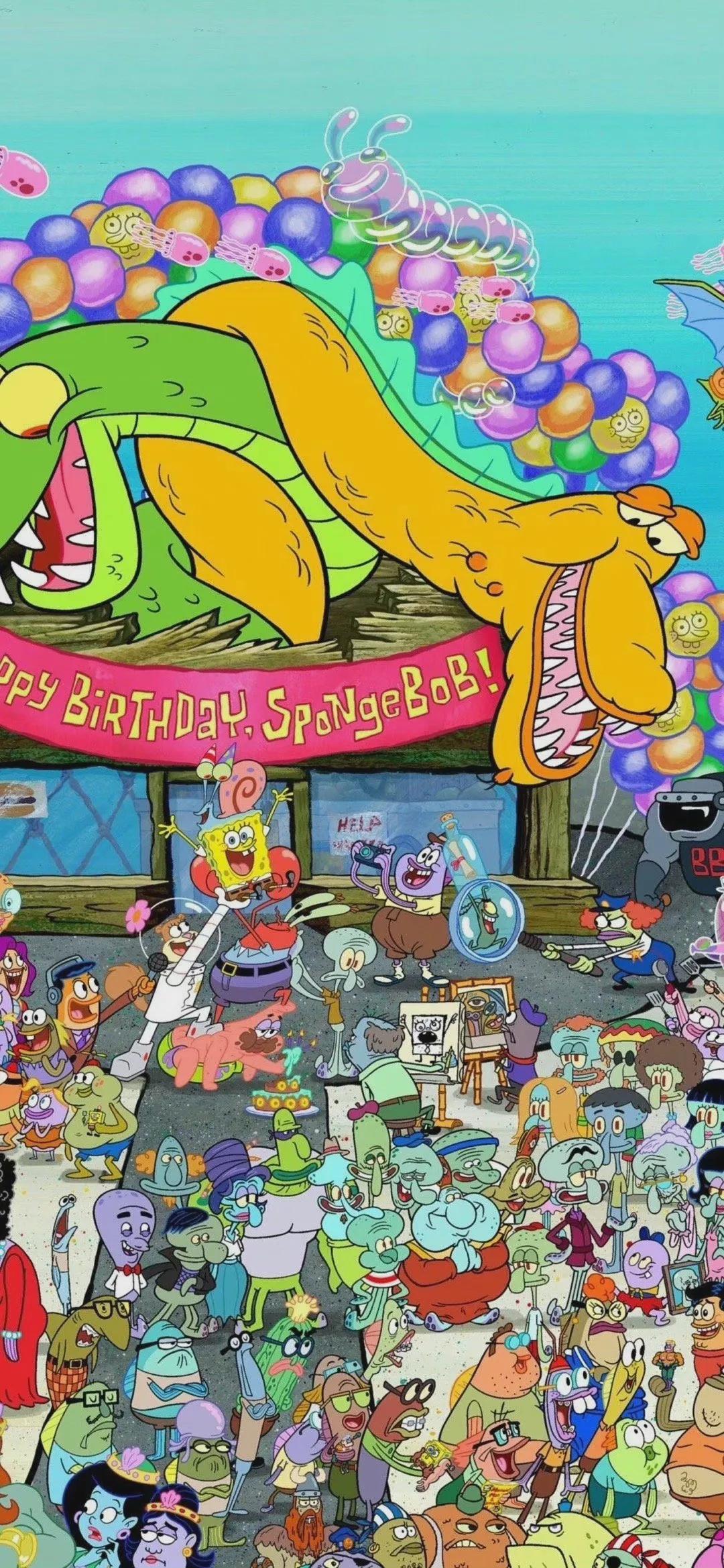 海绵宝宝ipad壁纸横屏,海绵宝宝派大星壁纸油画版