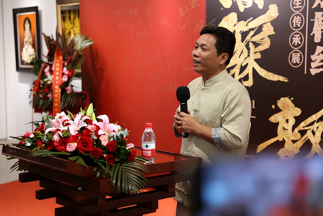 “漆髹敦煌”郑崇尧师生传承展在北京开幕