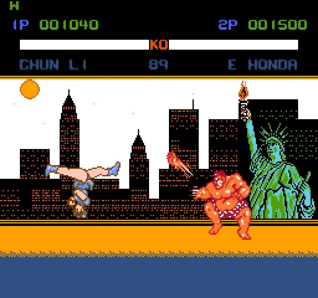 街霸四大天王春丽,红白机街霸春丽连招