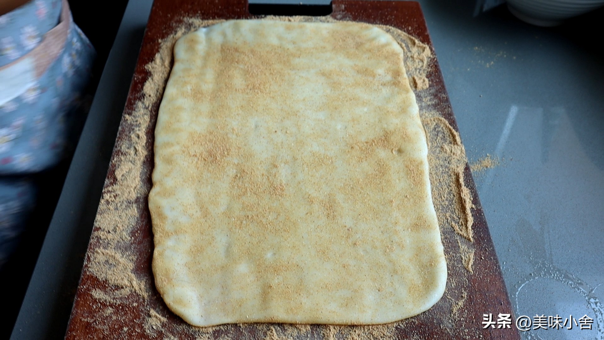 豆香馅甜入口绵软的驴打滚,小吃驴打滚做法教程