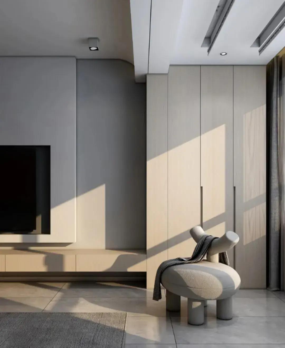 简单大气有设计感的电视柜,30款必看极简电视柜实景