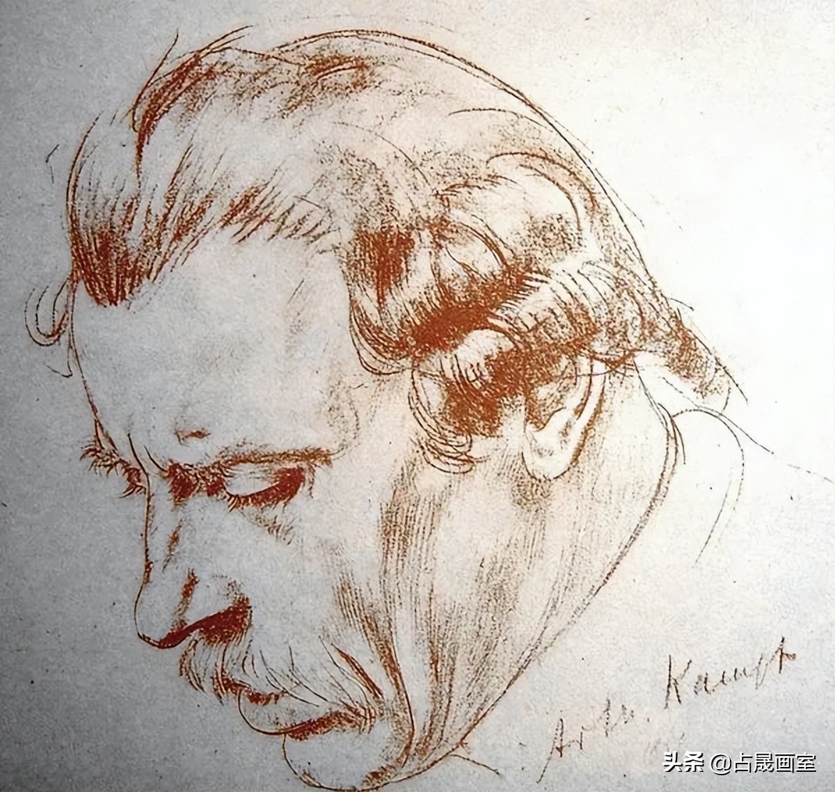 德国素描大师，康波夫严谨的素描