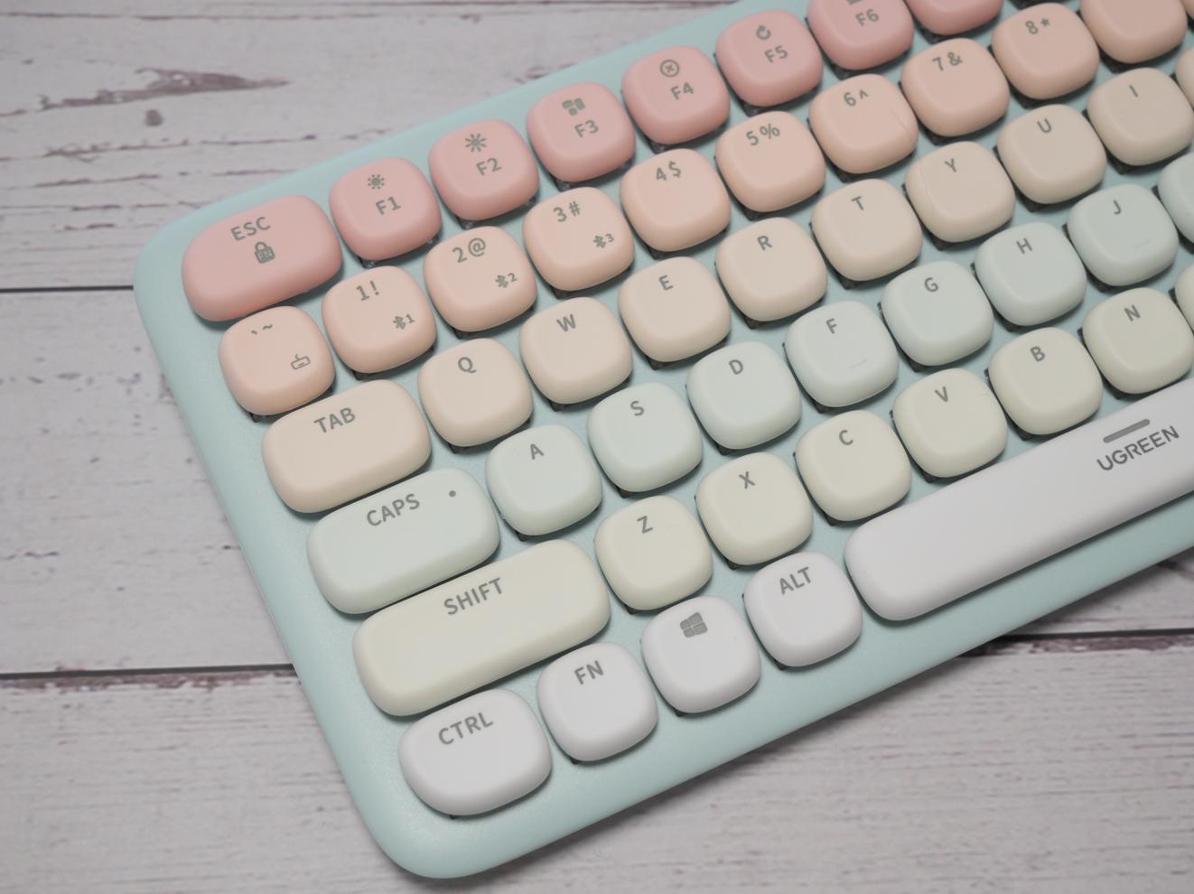 七夕礼物好选择，找回笔记本键盘的手感，绿联机械键盘使用体验