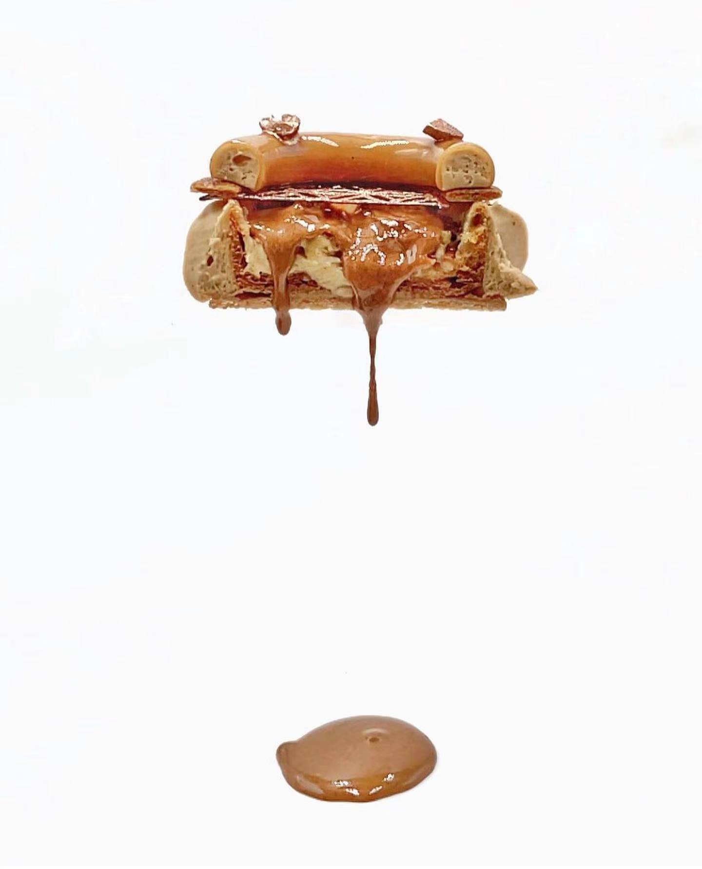 蛋糕切面,蛋糕两层夹心切面图片