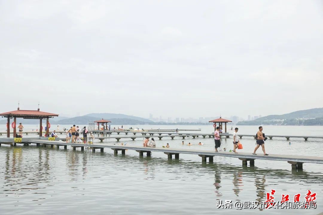 东湖听涛泳场水上运动营地日出,东湖听涛泳场最近视频