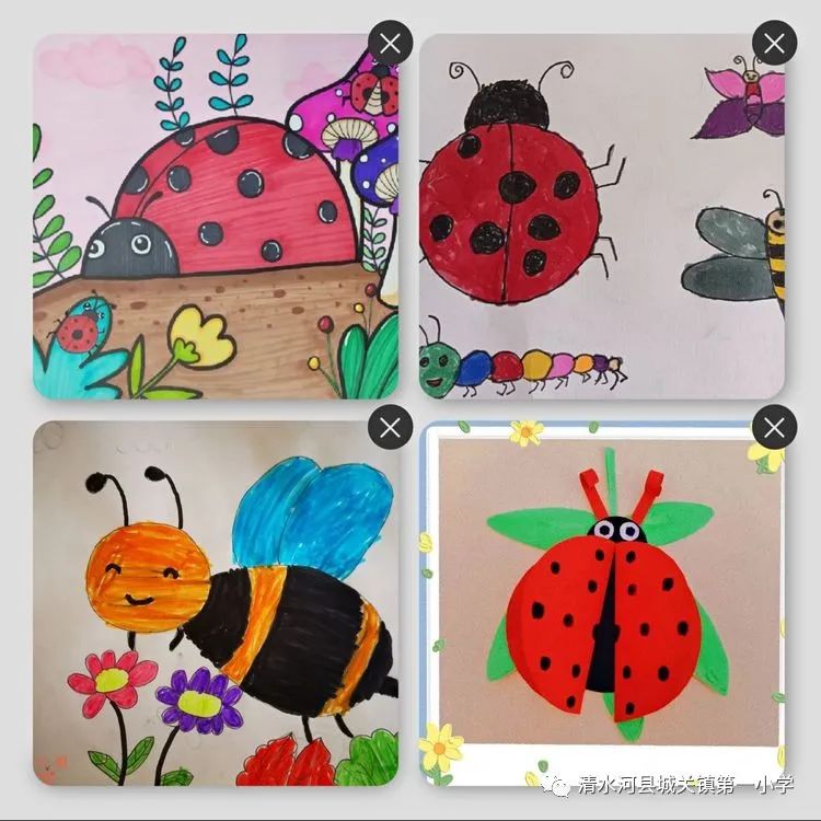 我是防疫小能手亲子绘画,童心有我共抗疫主题绘画