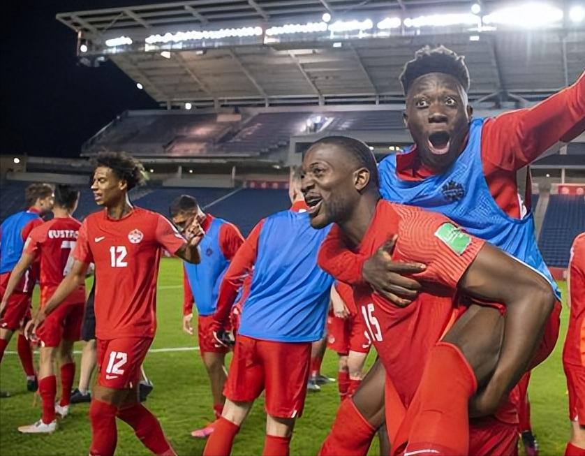 世界杯进球加拿大队秒变“加纳队”：庆祝画面全是黑人