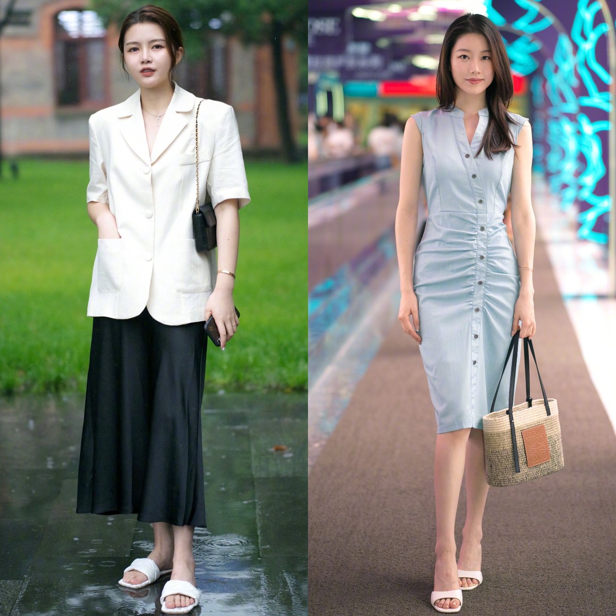 今年最流行凉鞋中跟圆头鞋,今年开春小白鞋失宠了