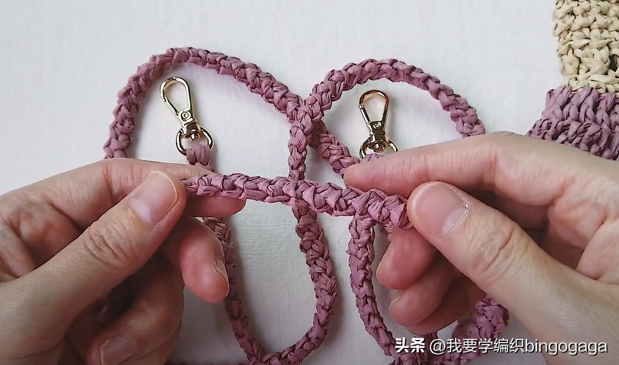 简单又漂亮的手机包包教程,怎么做斜背着的手机包