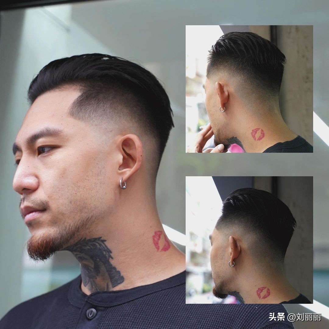 男士发型2021流行发型图片刘海,男士发型2020流行发型大叔发型