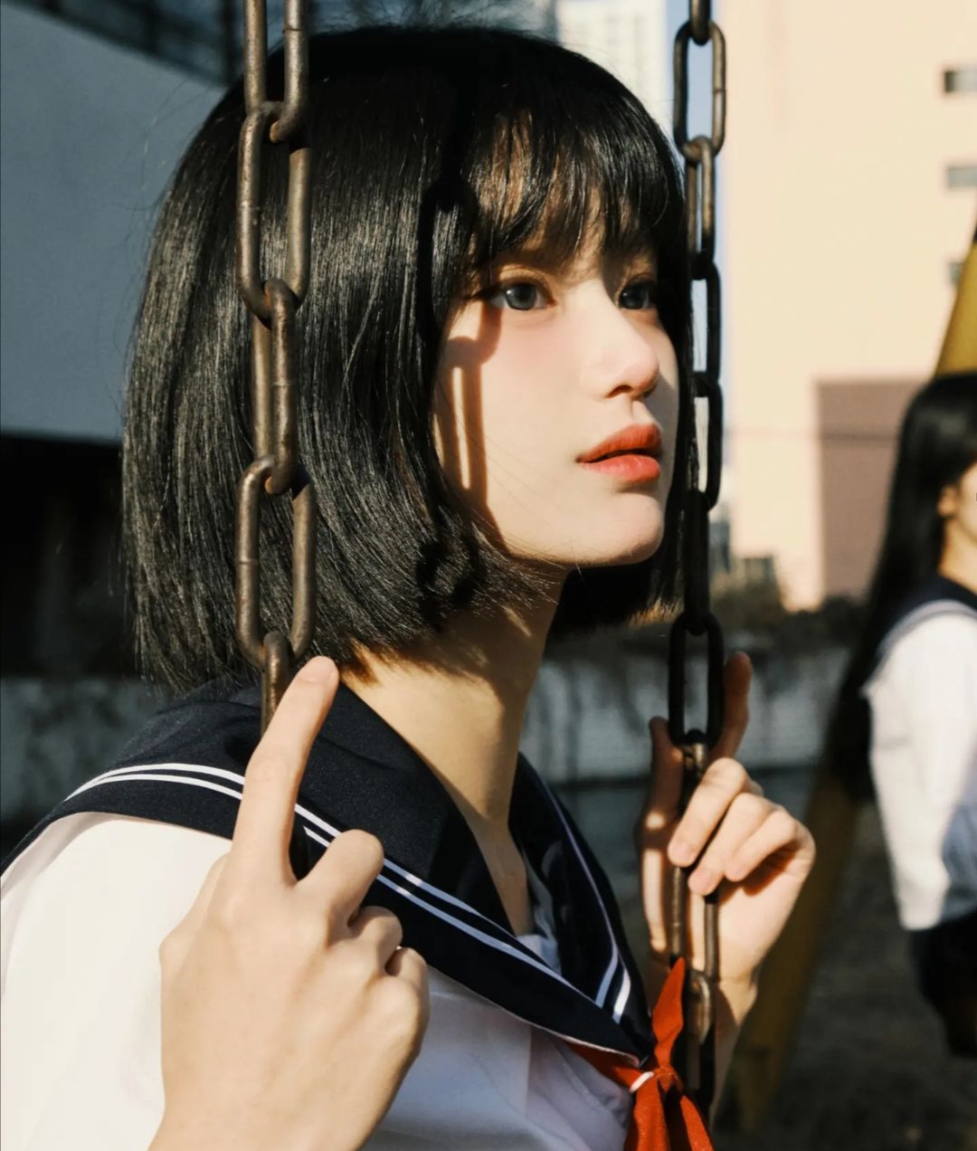 纯欲风短发图片,纯欲风短发扎法