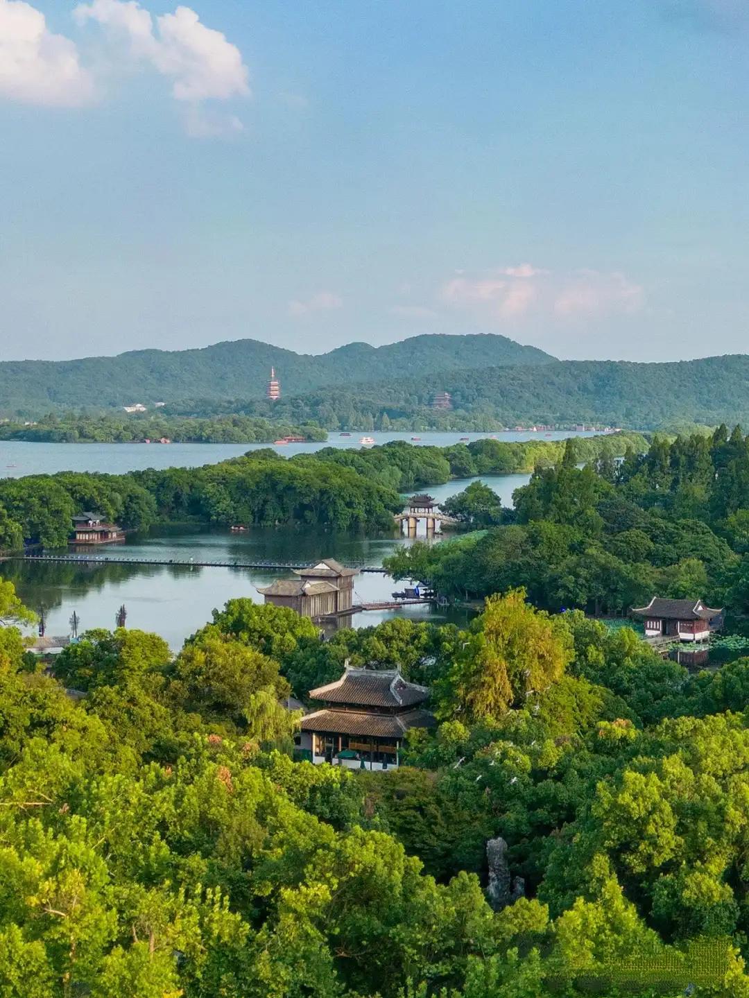 杭州西湖十景游玩攻略简介,杭州西湖十景全景图