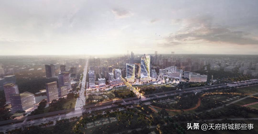 天府核心区片区最新规划图,天府软件园功能区划分