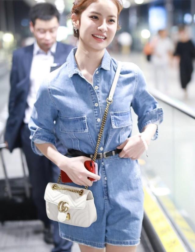 赖雨蒙穿搭图片大全,赖雨濛穿搭牛仔裤