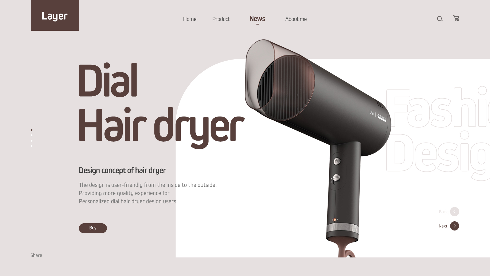 惊艳网页(1):数码智能硬件电子科技类网站首屏