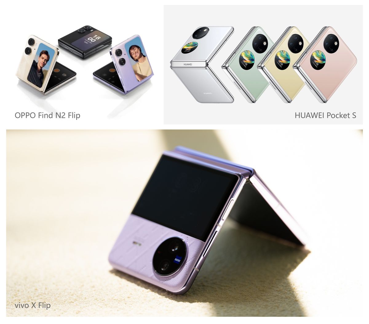 vivoxflip新款横屏旗舰,翻盖式折叠屏手机vivoxflip