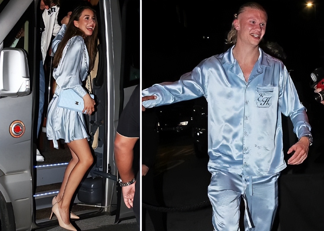 哈兰德女友庆生,哈兰德女友秀恩爱