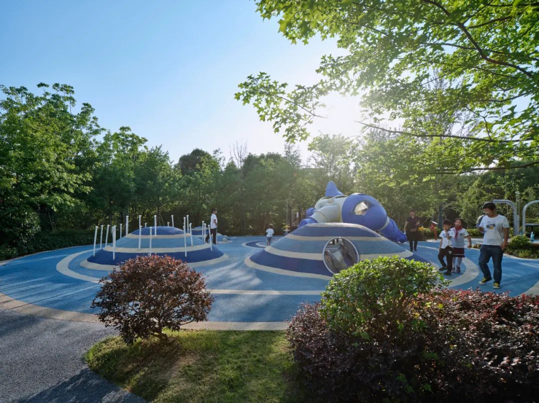 松江g60科创云廊旁边最美的公园,松江九亭g60科创云廊效果图