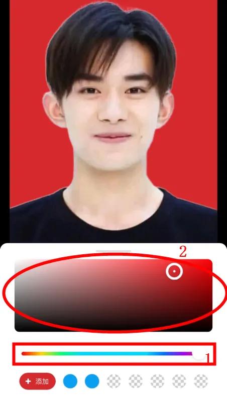 美图秀秀如何换证件照底色一寸照,美图秀秀换底色证件照最简单方法