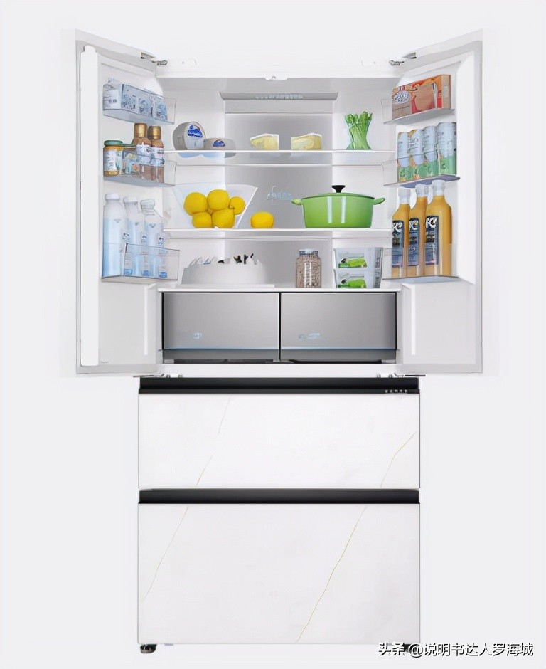 海尔冰箱461双变频,海尔冰箱四开门一级能效501升