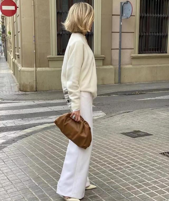 松弛舒适时髦的穿搭,松弛时尚感