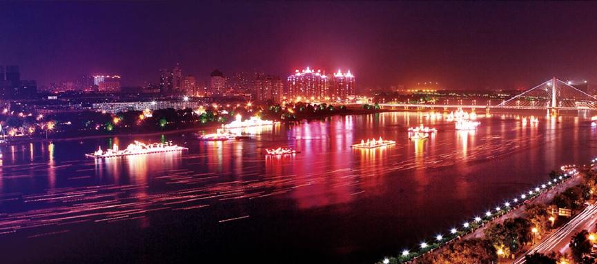 河灯的诗句,河灯文字描述