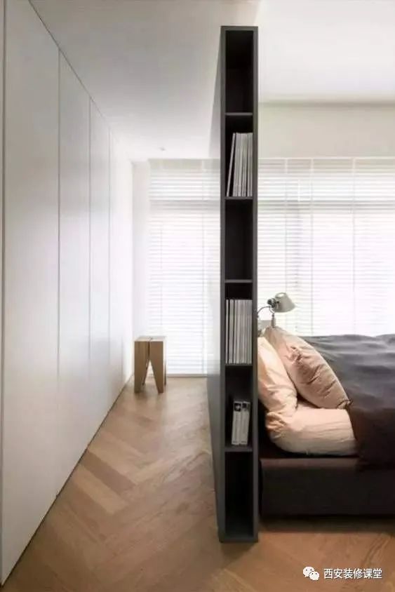 床头不占地方收纳柜,床头没靠墙如何解决风水问题