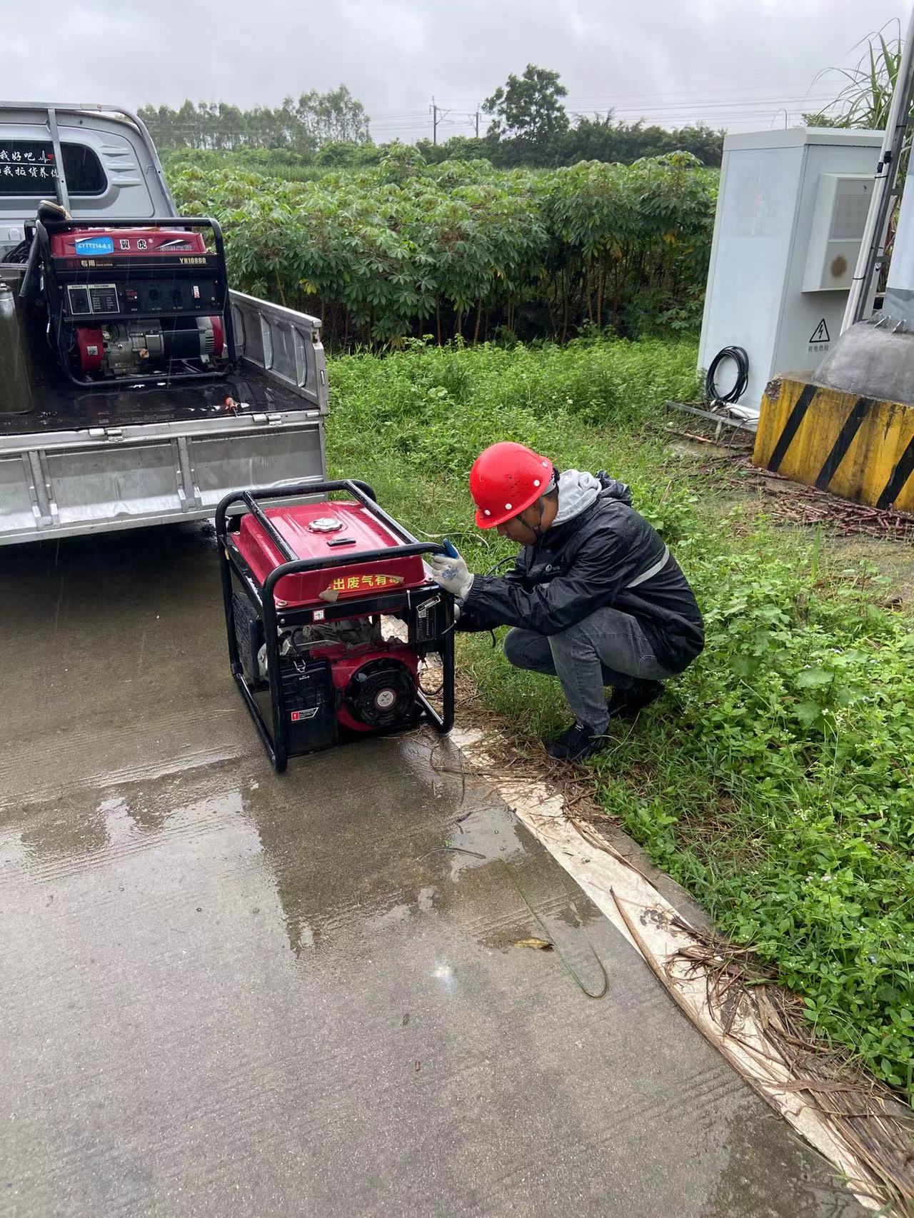 北海移动：风骤雨来急齐心协力保通信