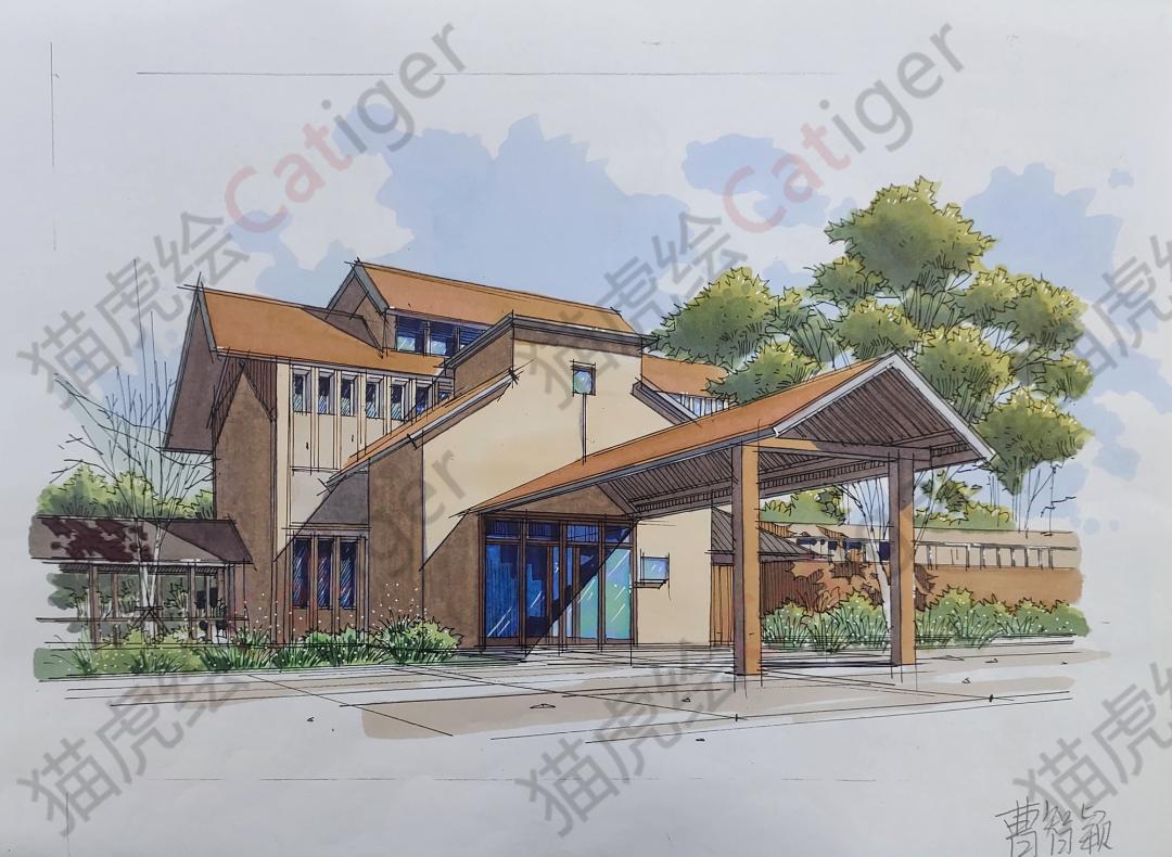 猫虎画,猫虎绘画