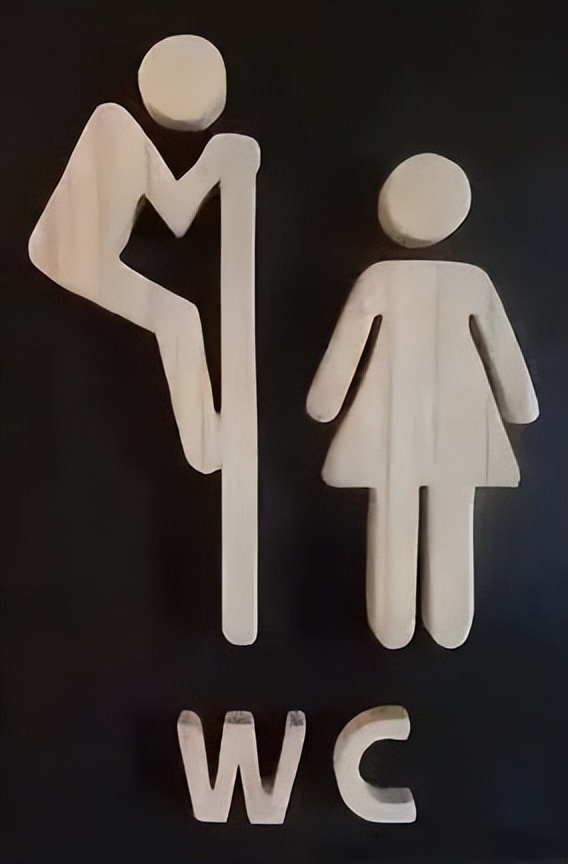 厕所设计标志理念介绍,厕所标识创意设计