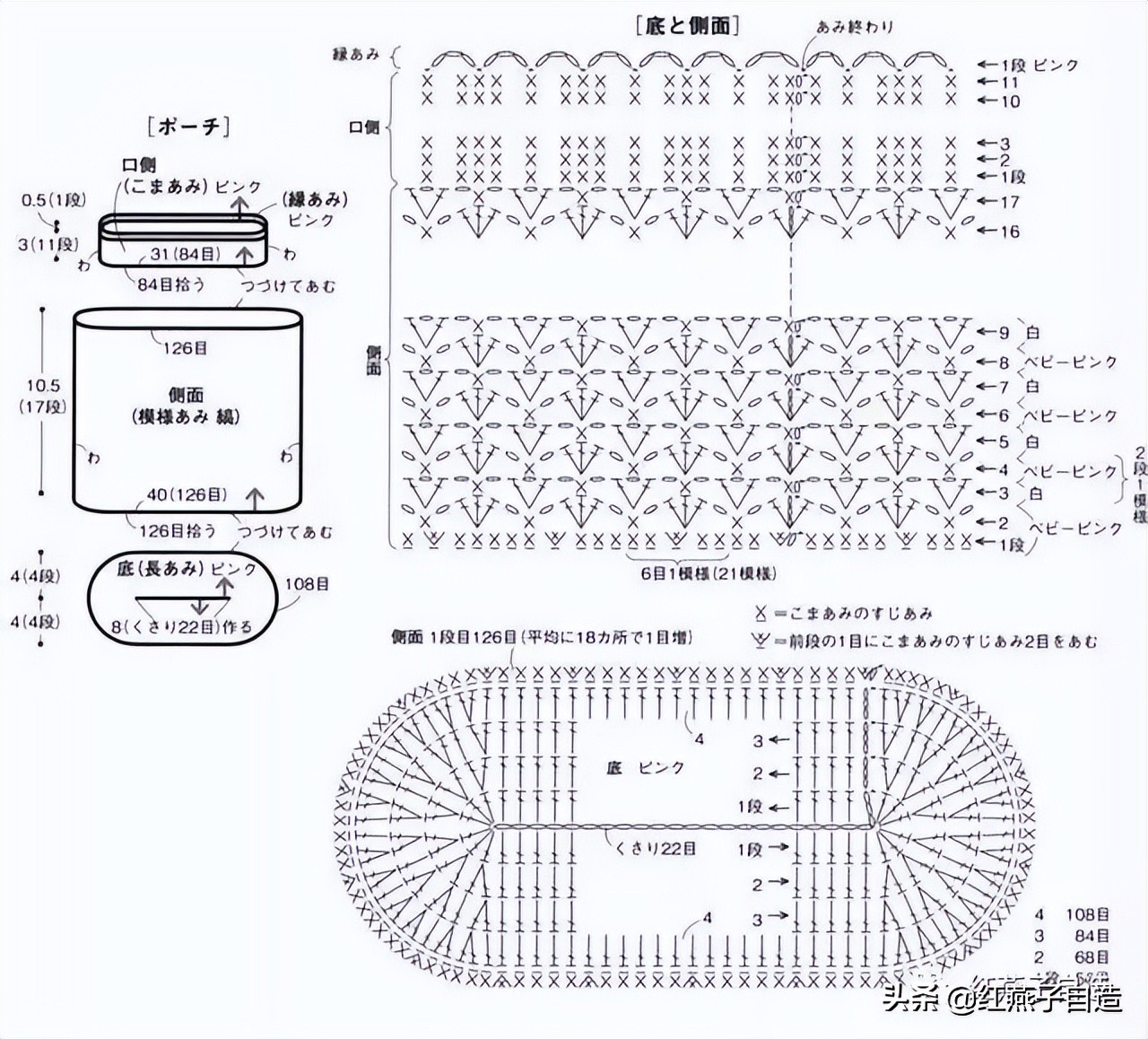 经典时尚的小包编织,横款小包编织教程简单一点