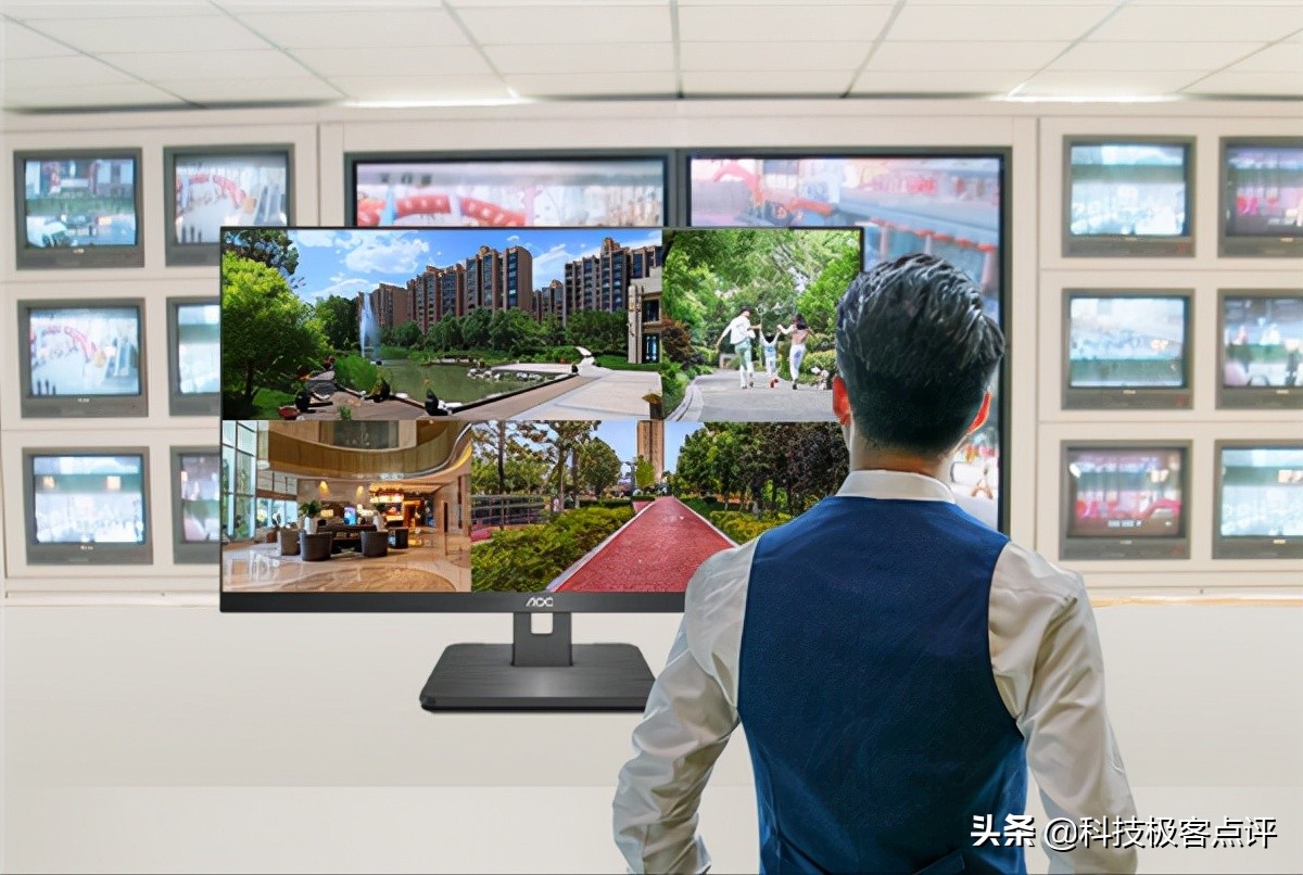 解析丨论AOCM1系列安防监控专用显示器于各类场景中的应用